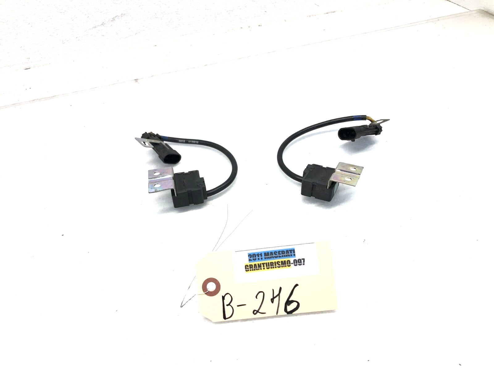 2002-2019 MASERATI GRANTURISMO S M145 ACCELERATION SENSOR MODULE PAIR X2 OEM