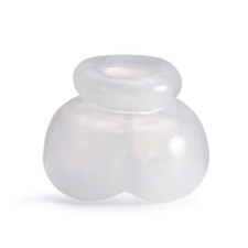 Male Ball Stretcher Soft Silicone Time Delay Extender Scrotum Sleeve Bondage