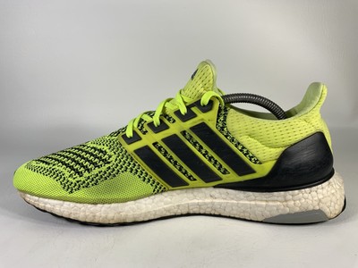 neon green and black adidas