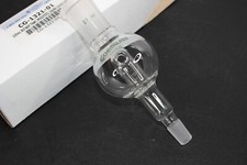 New Chemglass Rotary Evaporator Bump Trap 100mL 24/10 Top 14/20 Lower CG-132101