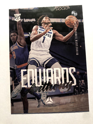 Luminance Anthony Edwards #143 ROOKIE 2020-21 Panini Chronicles