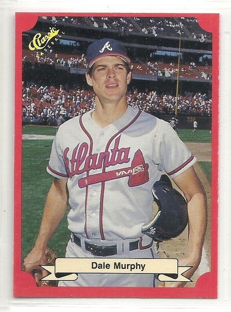 1988 Classic Trivia Game Card 156 Dale Murphy Atlanta Braves EBay