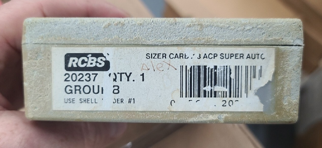 RCBS Sizer Die - .357 Magnum / .38 Special Carbide Resizing Die For Reloading - View #10