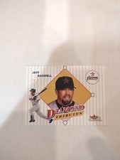 2001 Fleer Tradition Diamond Tributes Jeff Bagwell #20DT HOF (PWE)(02)