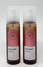 2 NEW BATH  BODY WORKS COCONUT PERFUME MIST FRAGRANCE BODY SPRAY 6 OZ LARGE
