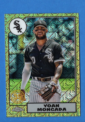 Yoan Moncada 2022 Topps Chrome 1987 Chrome Silver Pack Mojo #T87C-30 CWS