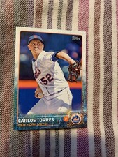 2015 Topps Series 1 Carlos Torres #173 New York Mets