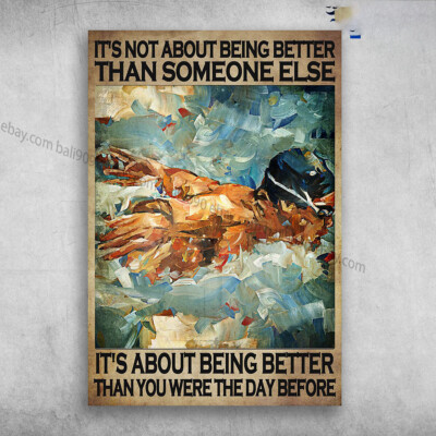 Swimming Athlete - It's Not About Being Better Than Someone Else, It's About ...