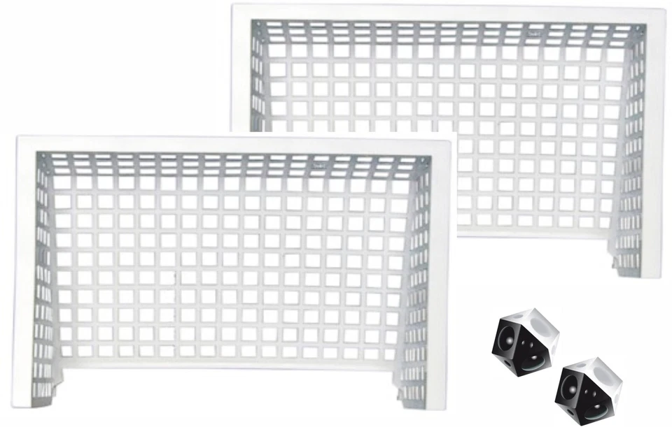 TIPP-KICK Ersatztore Plastik 2 Stück plus 2 Bälle Tor Set zwei Plastiktore Ball - Bild 3 von 4