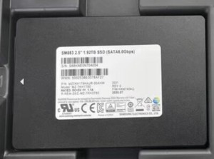 FedEx Samsung SM883 1.92TB 2.5'' SATA MZ-7KH1T90 MZ7KH1T9HAJR -00005 HXM7404Q