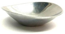NAMBE Aluminum Alloy Butterfly Bowl 579 Silver Art Home Decor Candy Dish 7"