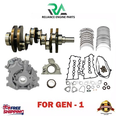 Range Rover Evoque Jaguar XF 3.0 Diesel 306DT Crankshaft With Engine Overhaul Kit