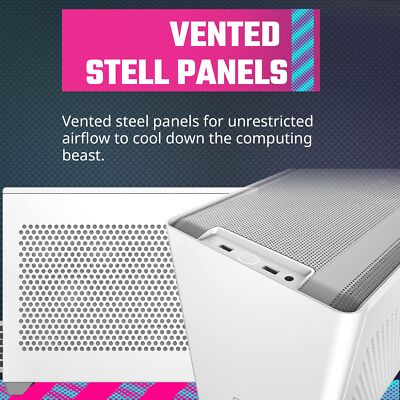 Cooler Master NR200 White SFF Small Form Factor Mini-ITX Case, Vented Panels, | eBay Cooler Master NR200 White SFF Small Form Factor Mini-ITX Case, Vented Panels, | eBay