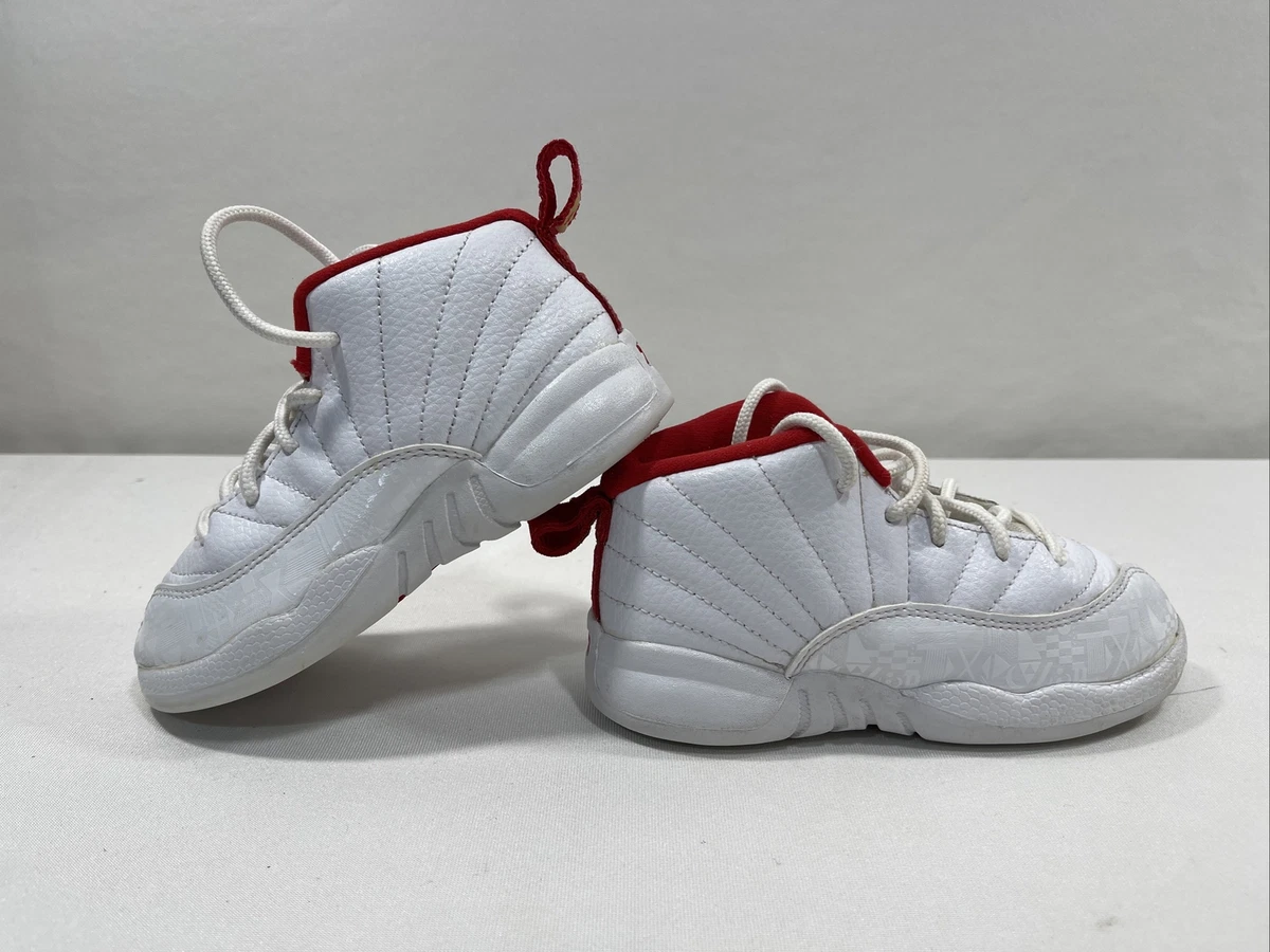Jordan 12 cheap red toddler