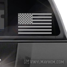 American Flag vinyl Sticker USA Stars and stripes freedom patriotic liberty