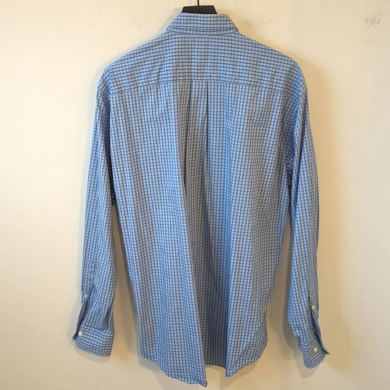 Peter Millar Blue Plaid Performance Button Down D… - image 3