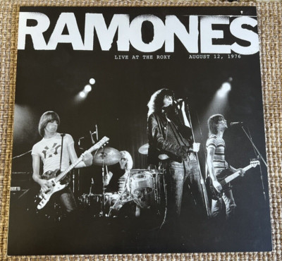 RAMONES Live At The Roxy 1976  LE 994/1000 Poster Sire Rhino TESTED Near Mint