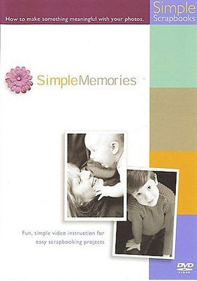 Simple Scrapbook Solutions - Simple Memories (DVD, 2007) *FREE Shipping*