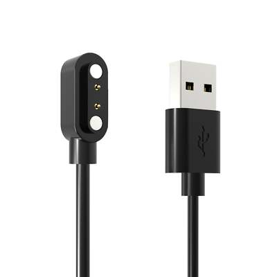 USB 2.0 Kabel 100 cm Ladekabel für Realme Techlife Dizo Watch 2 Smartwach
