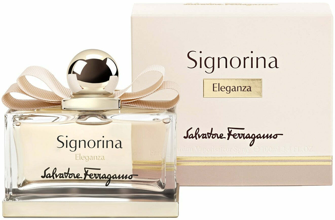 Сигнория духи. Духи Сальвадор Ferragamo Signorina. Парфюмерная вода Salvatore Ferragamo Signorina Eleganza. Signorina Eleganza духи. Парфюмерная вода Salvatore Ferragamo Signorina, 50 мл.