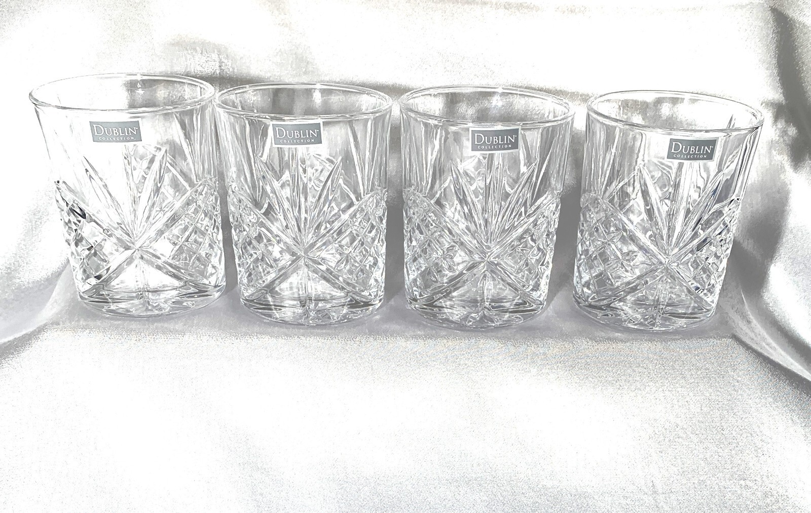 Godinger, Dublin Old Fashioned Glasses, 11 ounces, Set of 4 NEW eBay