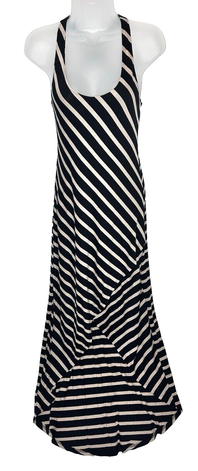 Venus Striped Maxi Dresses for Women