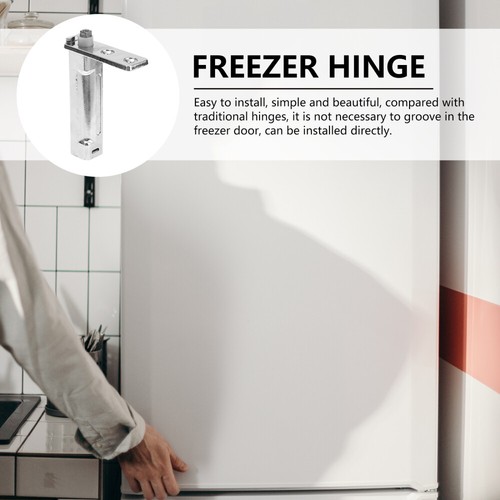 Bisagra de pivote colgada central bisagras metálicas para puertas de refrigerador industrial nuevas - Imagen 2 de 10