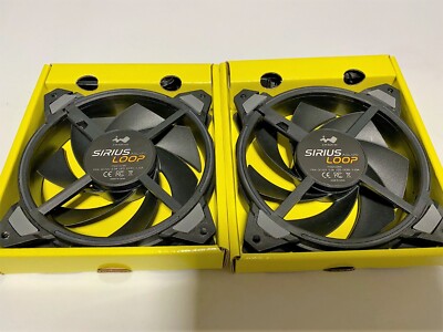 INWIN Sirius Loop ASL120 RGB 120mm Computer Case Fan - (2x Fans)