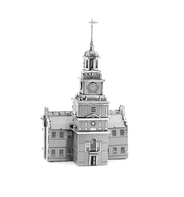 Metal Earth Fascinations Independence Hall 3D Metall Puzzle Modellbausatz