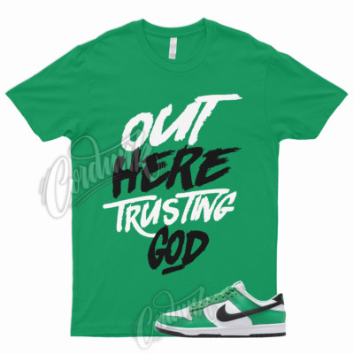 TG T Shirt to Match Dunk Low Stadium Green Max Air Mid High Pine Kelly Lucky 1