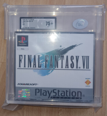 final fantasy 7 ps1 UKG 75+ PAL 1997 NO VGA