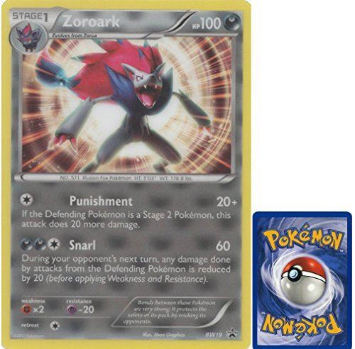 Zoroark BW19 3D Jumbo Oversized Pokemon Card Rare Promo Near Mint