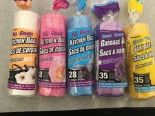 13 Gallon Scented Tall Kitchen Trash Bags 28 Bags