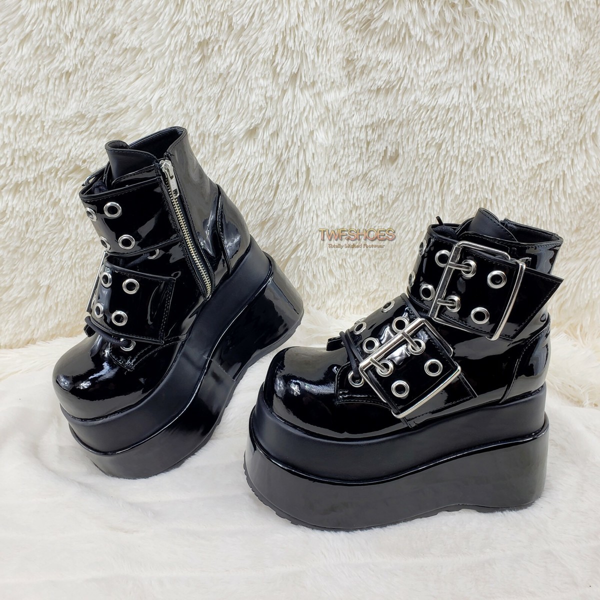 Bear 104 Black Patent 4.5