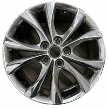 17 17 Inch Wheel Rim For Mazda 3 2010 2011 Factory Stock Chrome Oem Used 64929 17 17 Inch Wheel Rim For Mazda 3 2010 2011 Factory Stock Chrome Oem Used 64929