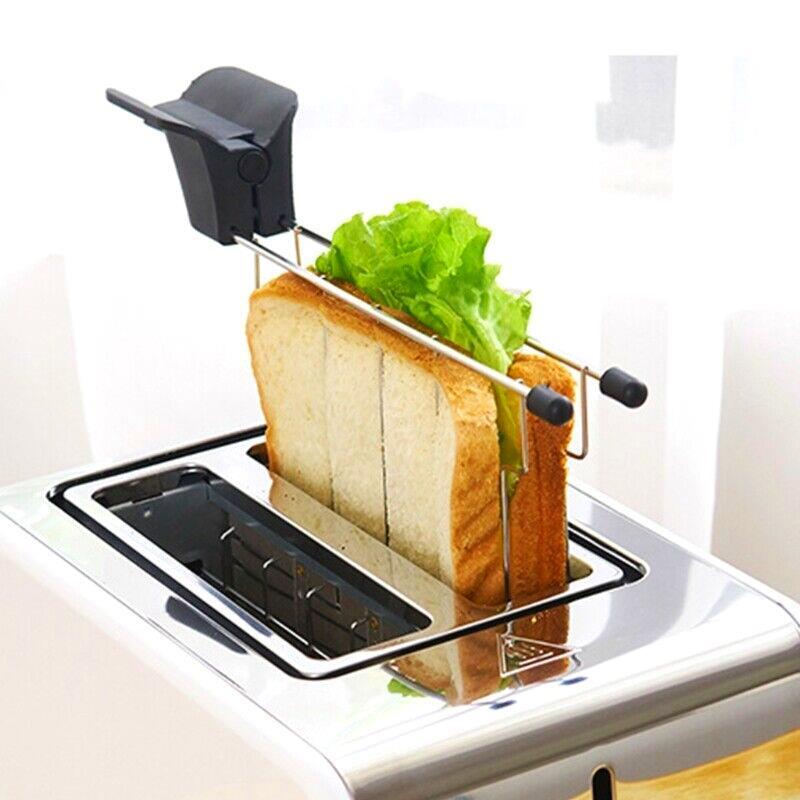 Stainless Steel Sandwich Holder Cage Toaster Rack Accessory eBay