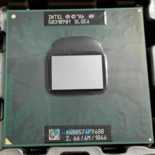 Intel Core 2 dual core P9600 SLGE6 2.66GHz 6M 1066MHz PGA478 Notebook Processor