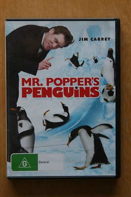 Mr. Popper's Penguins (DVD, 2011)    Preowned (D206)