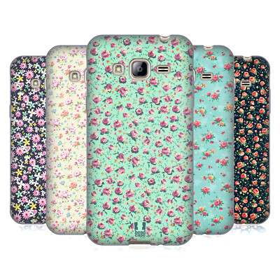 HEAD CASE DESIGNS VINTAGE BLUMEN SOFT GEL HANDYHÜLLE FÜR SAMSUNG HANDYS 3