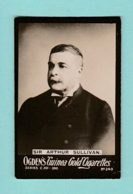 MENSCHEN - OGDENS GUINEA GOLD - SIR ARTHUR SULLIVAN - 1902