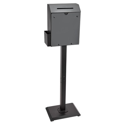 Suggestion Box with Stand, Heavy Duty Locking Ballot Box Collection for Voting