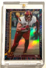 2025 Topps Chrome NFL - Zach Ertz Radiating Variation Refractor - Commanders