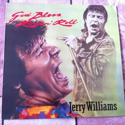 Sonet   LP   -    JERRY WILLIAMS    -  GOD BLESS ROCK ´N´ ROLL