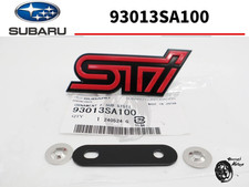 Subaru Original Forester STI SG9 Kühlergrill "STI" Emblem Badge 93013SA100 OEM