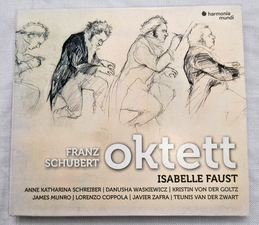 FRANZ SCHUBERT OKTETT ISABELLE FAUST CD HARMONIA MUNDI (2018) W/ BOOKLET