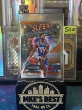 2025-26 Topps Chrome VJ Edgecombe Sleek Finishers Orange Refractor /25