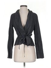 BCBGMAXAZRIA Women Gray Jacket XS