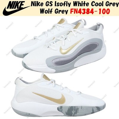 Nike GS Isofly White Cool Grey Wolf Grey FN4384-100 Größe 3,5Y-7Y