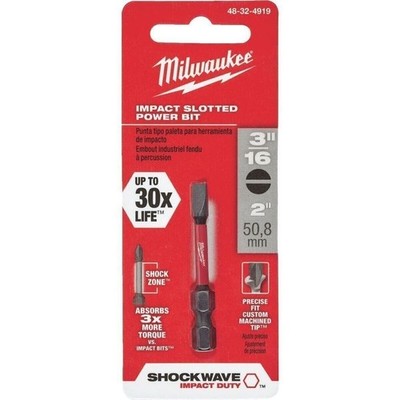 Milwaukee 2'' Sl 3/16'' Power Bit