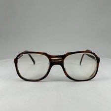 Vintage Fairfield Optical Eyewear Aviator Tortoise Plastic Eyeglasses Frames 145